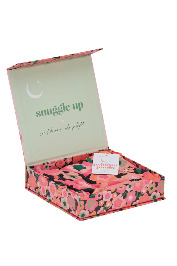 SLEEP PANTS - MIDNIGHT BLOOMS