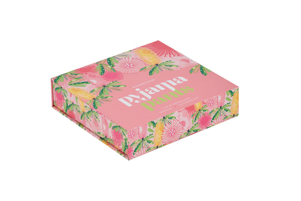 SLEEP PANTS - PINK BANKSIA