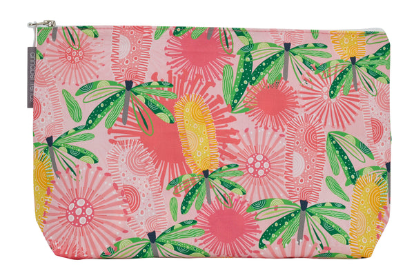 SLEEP PANTS - PINK BANKSIA