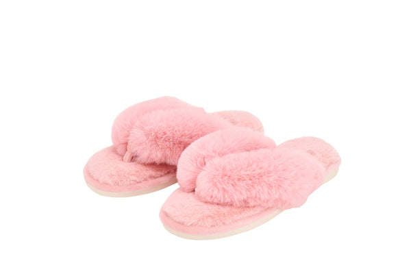 SLIPPERS - THONGS - PINK LEMONADE