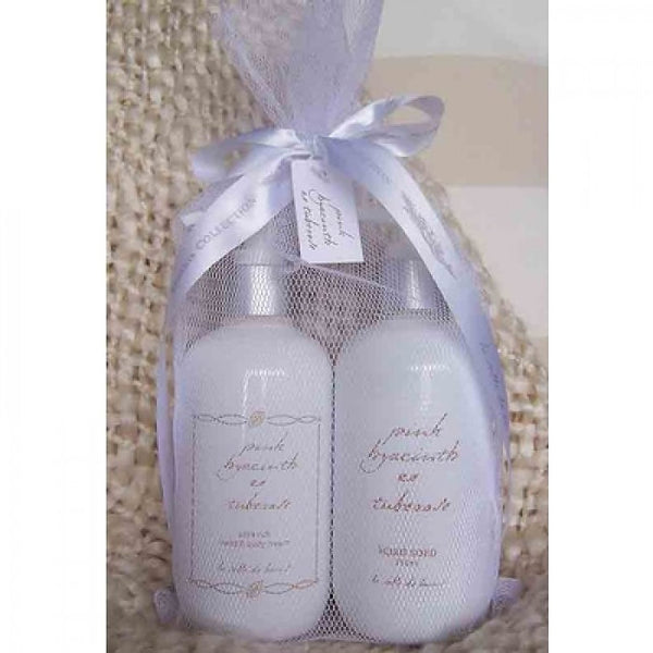 BODY CARE SET - PINK HYACINTH & TUBEROSE