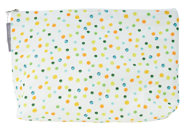 COSMETIC & MAKEUP BAGS - AMALFI SPOT - LINEN