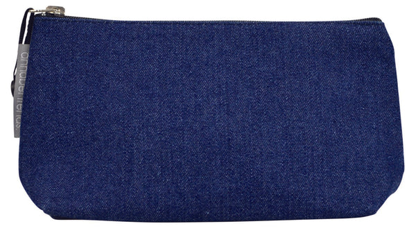 COSMETIC & MAKEUP BAGS - DENIM