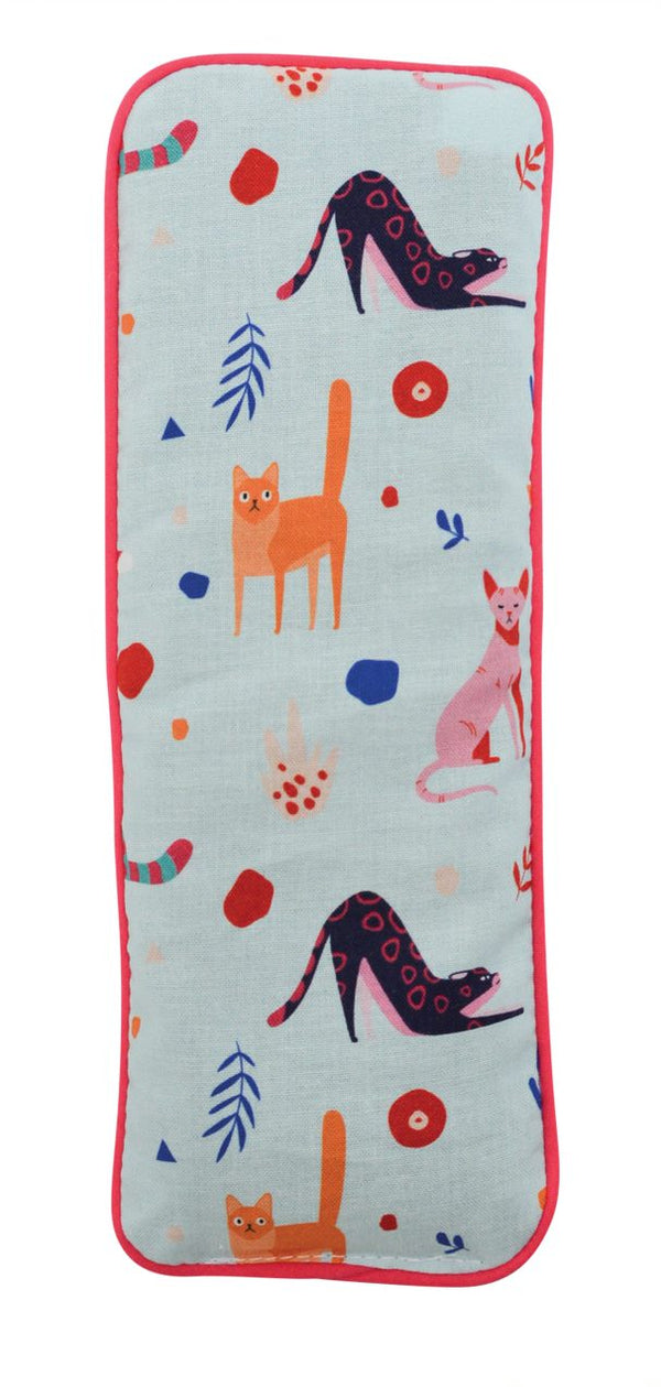EYE REST PILLOWS - RETRO CAT - BLUE