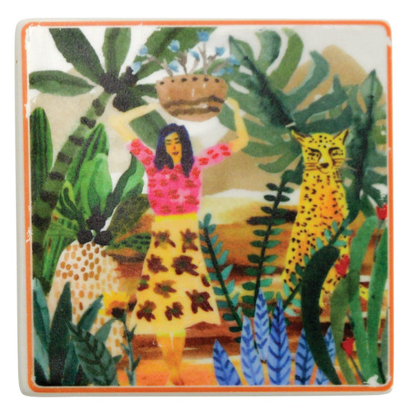 DRINK COASTERS - GARDENS OF BABYLON - CERAMIC COASTERS