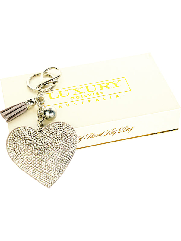 KEY RINGS - HEART SHAPE