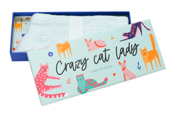 SOCKS - CRAZY CAT LADY