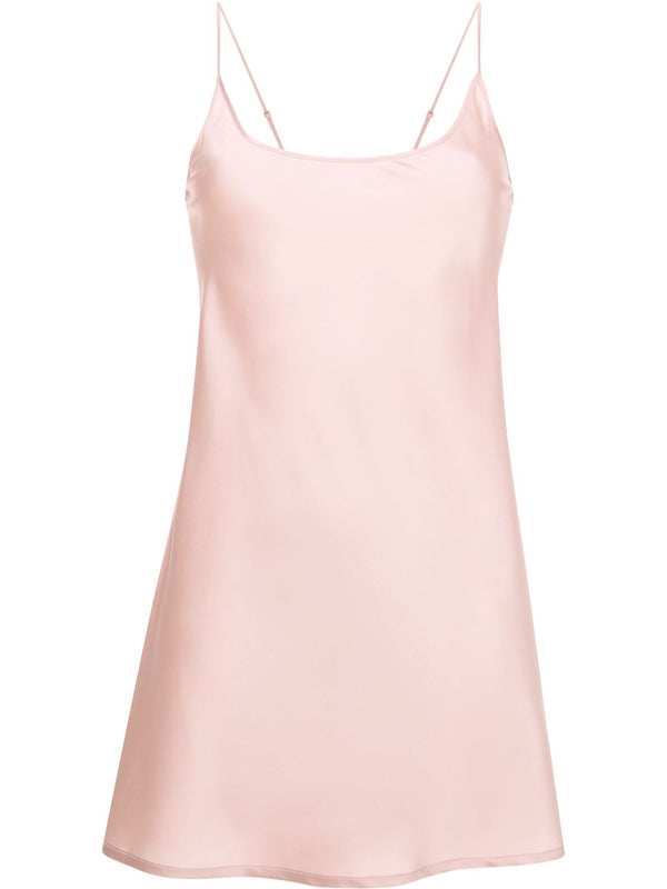 SILKY SATIN SLIPS - BLUSH PINK
