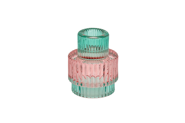CANDLE HOLDERS - LARGE - MELON