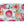 Load image into Gallery viewer, COSMETIC &amp; MAKEUP BAGS - SHERBET POPPIES - LINEN
