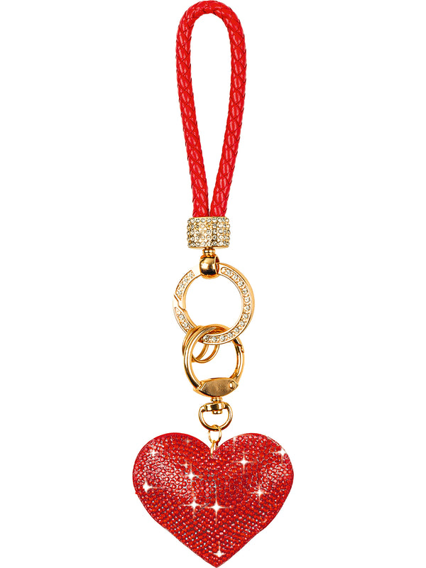KEY RINGS - LUXURY HEART SHAPE
