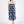 PYJAMA SET - LONG SLEEVES - DARK BLUE FLORAL