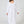 NIGHTIE - RUFFLED NECKLINE - WITH LONG SLEEVES IN WHITE - SOPHIE