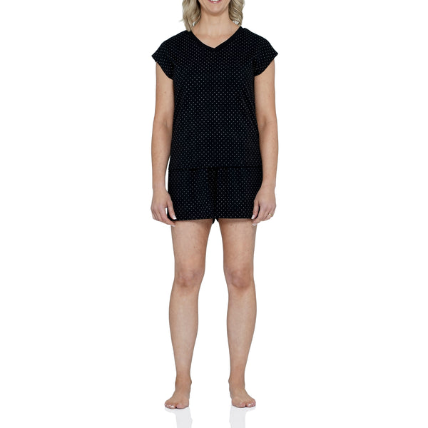 NIGHT PEARL TEE & SHORTIE PYJAMA SET