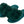 SLIPPERS - POM POM - EMERALD GREEN