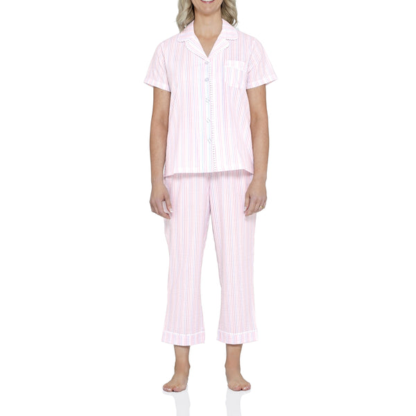 DREAMY STRIPES SHORTIE PYJAMA SET