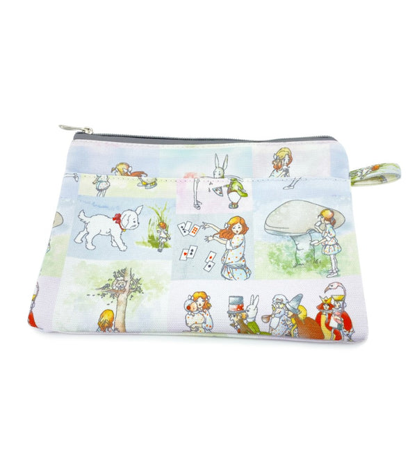 ZIPPERED POUCH - ALICE IN WONDERLAND WATERCOLOUR STORIES