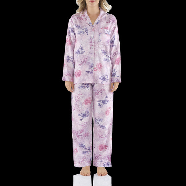 PYJAMA SET - LONG SLEEVES -  BLUSH BLOOMS