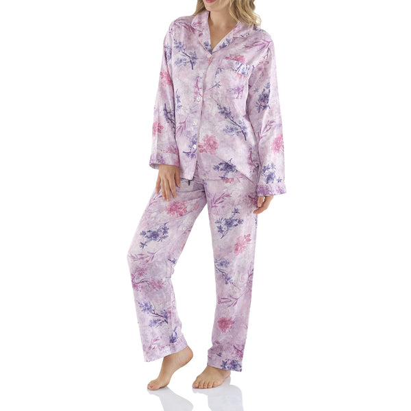 PYJAMA SET - LONG SLEEVES -  BLUSH BLOOMS