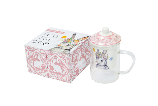 EASTER TEA FOR ONE BUNNY CUP SET
