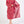 NIGHTIE - SQUARE NECK - RED FLORAL - TILLY