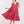 DRESS - TIERED - RED FLORAL - TILLY