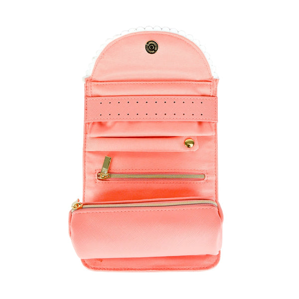 MANICURE SET - SCALLOPED - BABY PINK