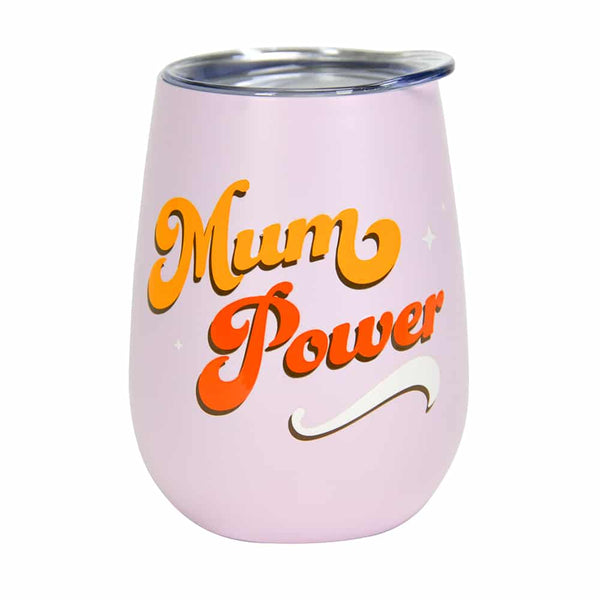 WINE TUMBLERS - MUM POWER