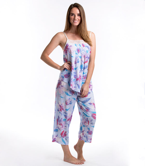 TEE SHIRT - NIGHTIE - LAHAINA FLORAL